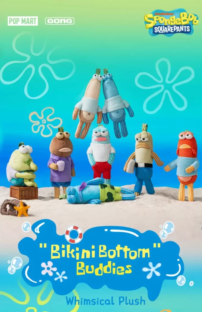 Amigos de Fondo de Bikini – Peluche caprichoso Amigos de Fondo de Bikini – Peluche caprichoso