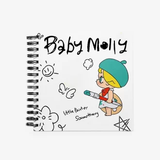¡Bebé Molly cuando tenía tres años! Serie: Cuaderno de bocetos