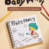 ¡Bebé Molly cuando tenía tres años! Serie: Cuaderno de bocetos
