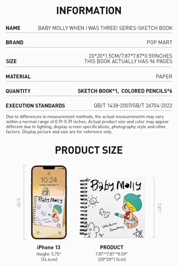 ¡Bebé Molly cuando tenía tres años! Serie: Cuaderno de bocetos