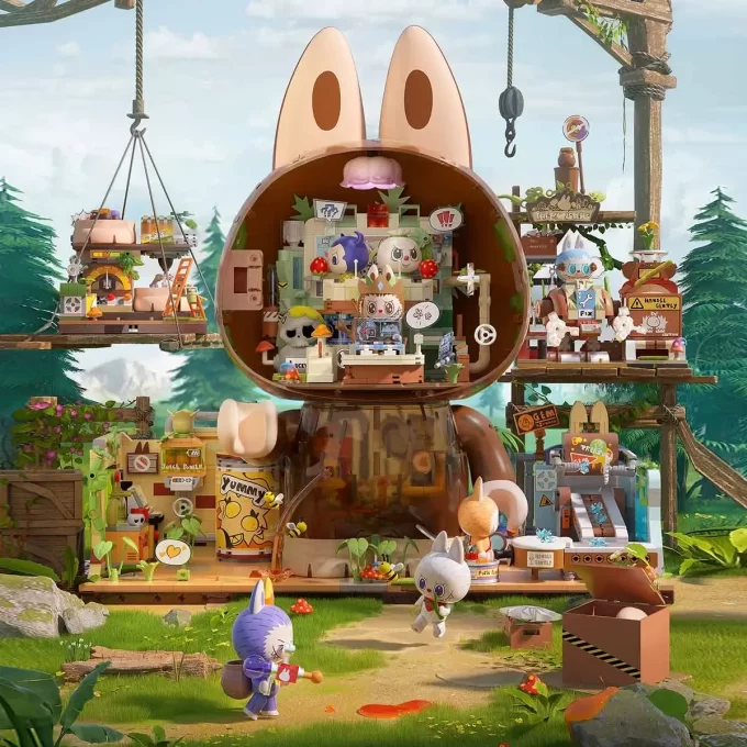Bloques de la serie Base Secreta del Bosque LOS MONSTRUOS