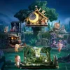 Bloques de la serie Zsiga Caminando hacia el bosque