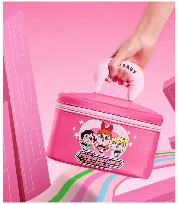 Bolsa de cosméticos CRYBABY × Serie Las Chicas Superpoderosas