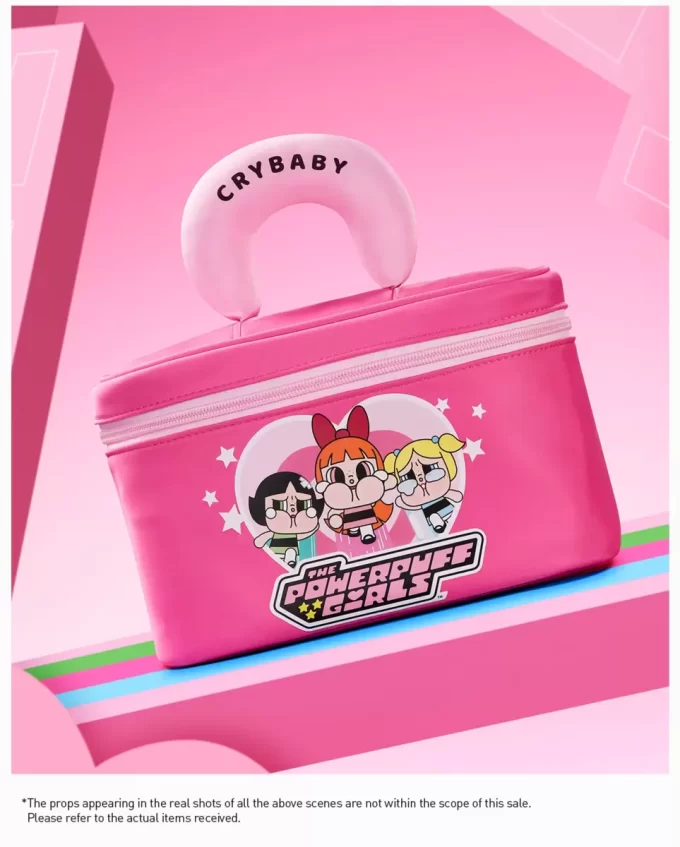 Bolsa de cosméticos CRYBABY × Serie Las Chicas Superpoderosas