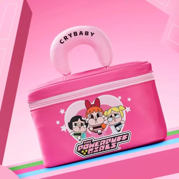 Bolsa de cosméticos CRYBABY × Serie Las Chicas Superpoderosas
