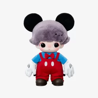 Bolsa de peluche de vinilo de Mickey de la serie DIMOO WORLD × DISNEY