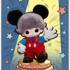 Bolsa de peluche de vinilo de Mickey de la serie DIMOO WORLD × DISNEY