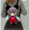 Bolsa de peluche de vinilo de Mickey de la serie DIMOO WORLD × DISNEY