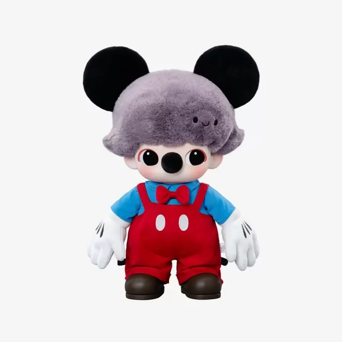 Bolsa de peluche de vinilo de Mickey de la serie DIMOO WORLD × DISNEY