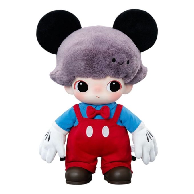 Bolsa de peluche de vinilo de Mickey de Pop Mart x Disney Dimoo World