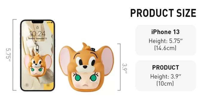 Bolsa para auriculares de la serie 100.º aniversario de MOLLY X Warner Bros. (Tom y Jerry)