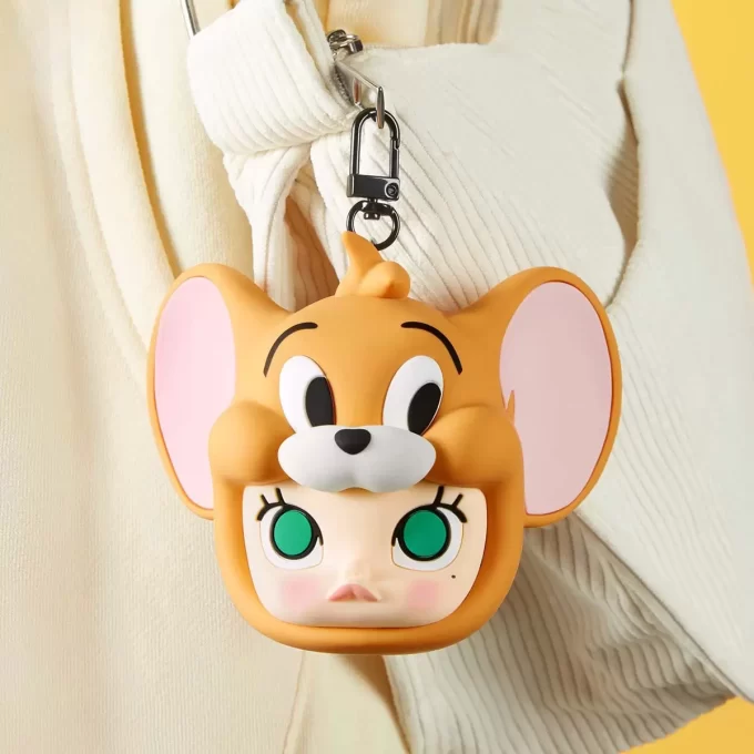 Bolsa para auriculares de la serie 100.º aniversario de MOLLY X Warner Bros. (Tom y Jerry)