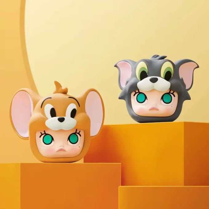 Bolsa para auriculares de la serie 100.º aniversario de MOLLY X Warner Bros. (Tom y Jerry)