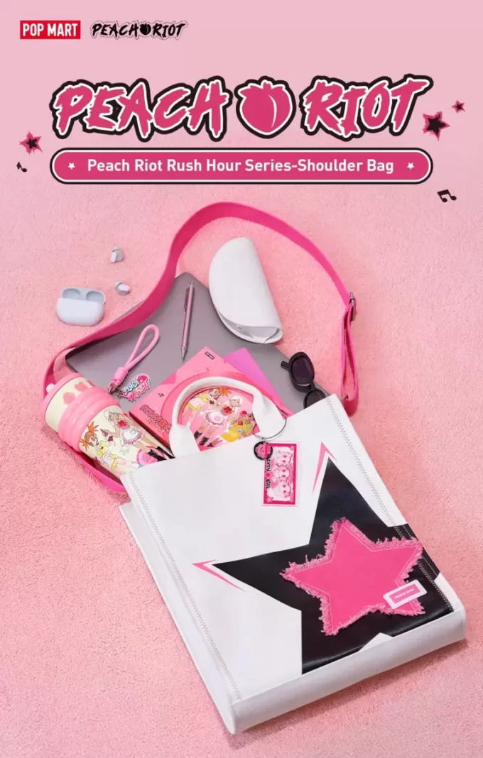 Bolso de hombro de la serie Rush Hour de Peach Riot