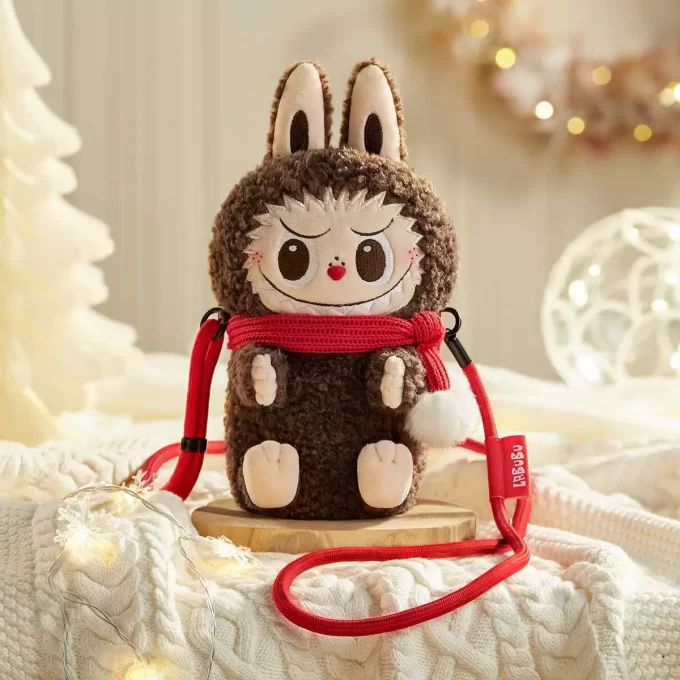 Bolso de hombro de peluche de la serie clásica THE MONSTERS