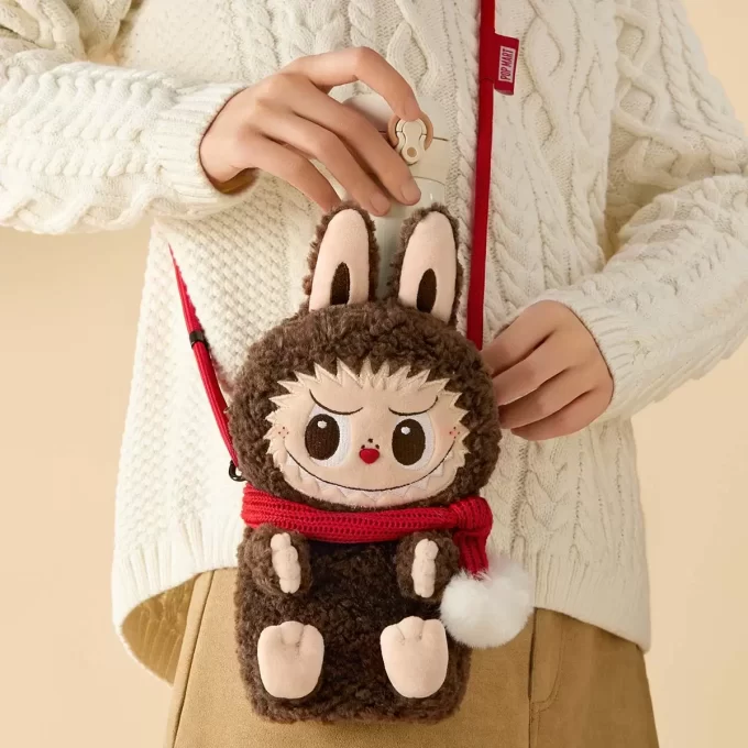 Bolso de hombro de peluche de la serie clásica THE MONSTERS