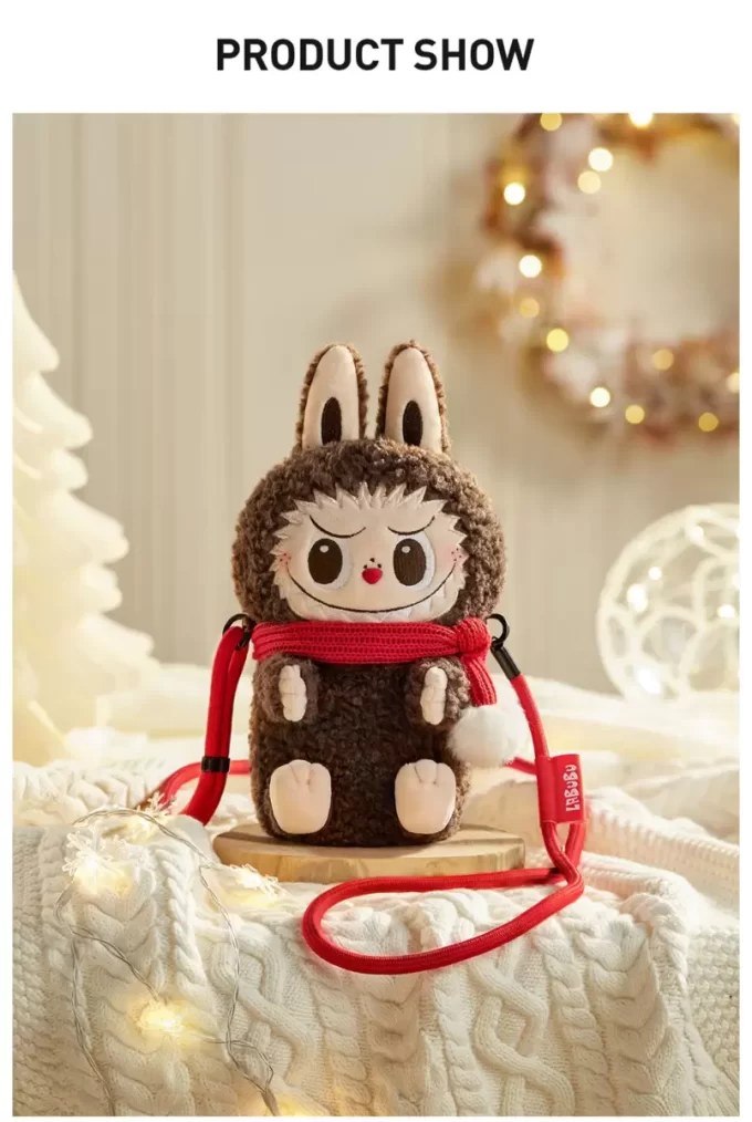 Bolso de hombro de peluche de la serie clásica THE MONSTERS