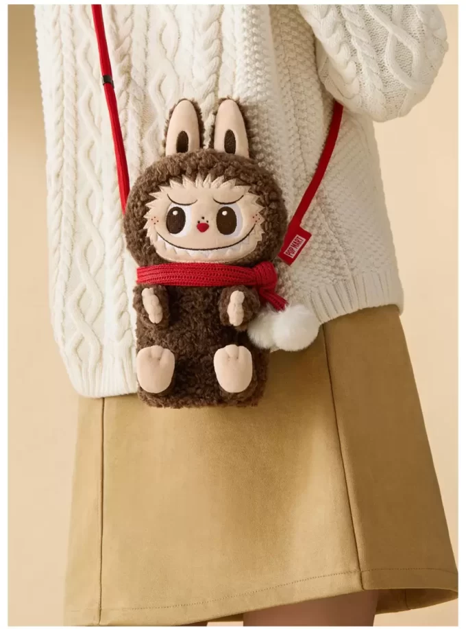 Bolso de hombro de peluche de la serie clásica THE MONSTERS