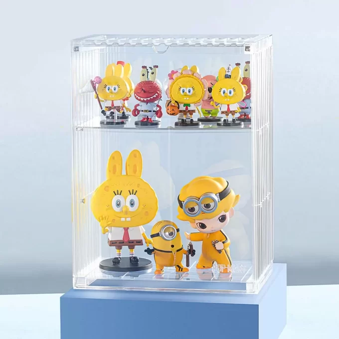 Caja de exhibición modular POP 400% transparente