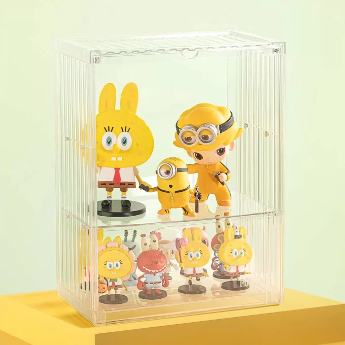Caja de exhibición modular POP 400% transparente