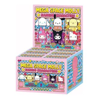 Caja sellada al 400% de personajes de Mega Space Molly Sanrio (6 cajas sorpresa)