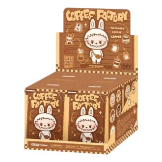 Caja sellada con colgante de peluche de la fábrica de café Pop Bean (4 cajas sorpresa)