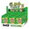 Caja sellada con colgante de peluche de osito de peluche Ted2 (6 cajas sorpresa)