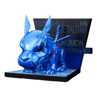 Caja sellada con imán para nevera Digimon “Kyuukyoku Shinka Metal Garurumon” Edición secreta