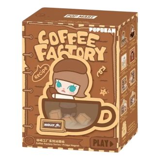Caja sellada con imán para refrigerador de Pop Bean Coffee Factory (1 caja sorpresa)