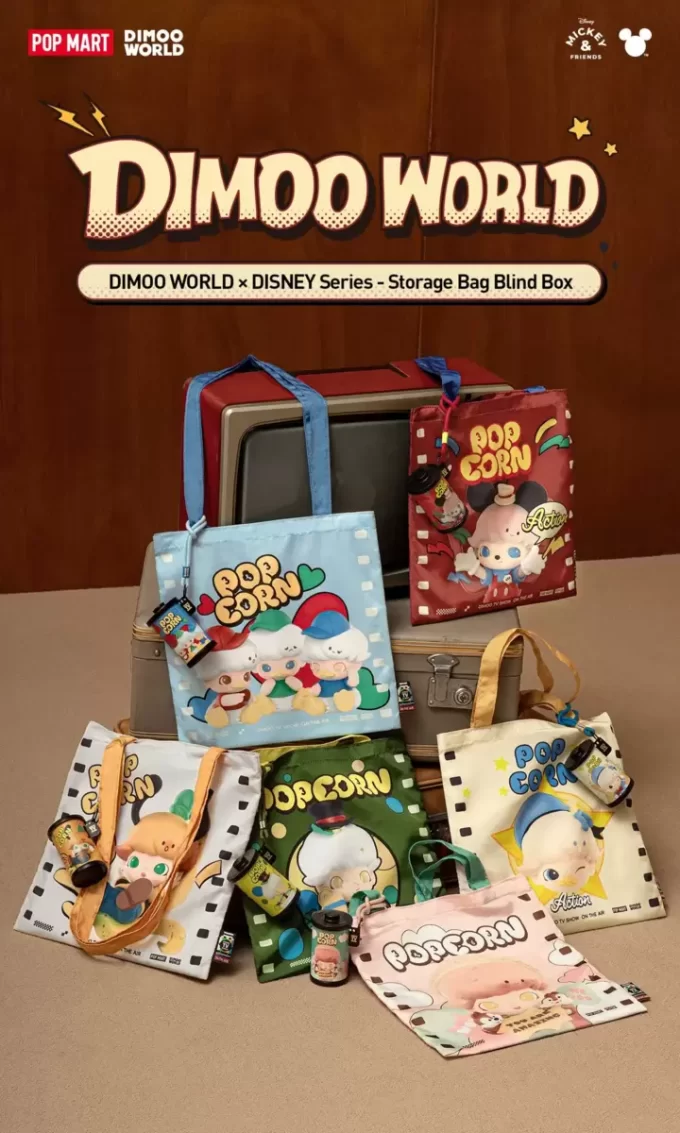 Caja sorpresa con bolsa de almacenamiento de la serie DIMOO WORLD × DISNEY Caja sorpresa con bolsa de almacenamiento de la serie DIMOO WORLD × DISNEY