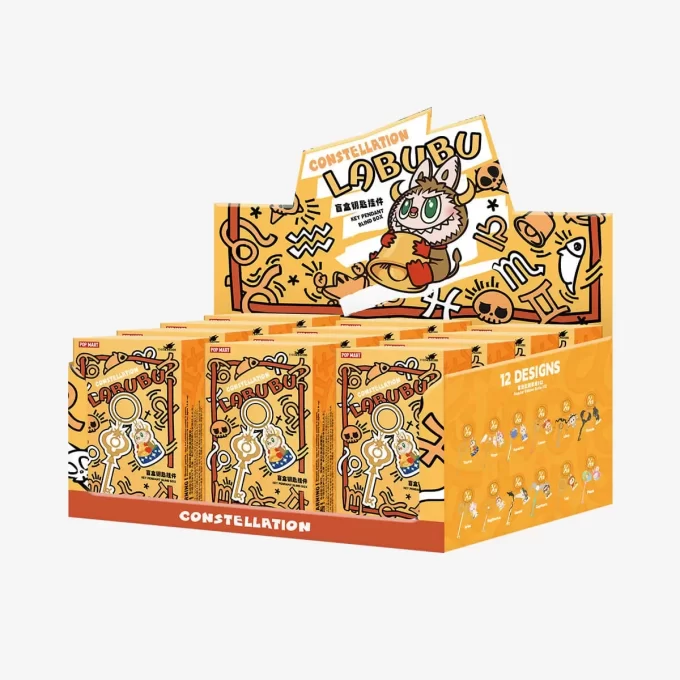 Caja sorpresa con colgante de llave de la serie Constelación de LOS MONSTRUOS