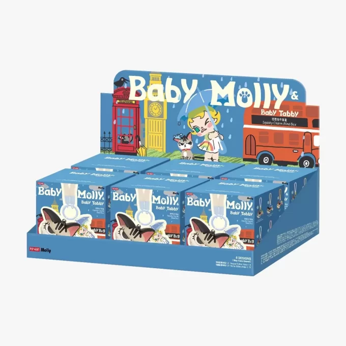 Caja sorpresa con colgante de pellizco de la serie Baby Molly y Baby Tabby Caja sorpresa con colgante de pellizco de la serie Baby Molly y Baby Tabby