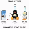 Caja sorpresa con colgante de peluche de vinilo de la serie Baby Molly × Pingu Happy Fishing Caja sorpresa con colgante de peluche de vinilo de la serie Baby Molly × Pingu Happy Fishing