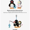 Caja sorpresa con colgante de peluche de vinilo de la serie Baby Molly × Pingu Happy Fishing Caja sorpresa con colgante de peluche de vinilo de la serie Baby Molly × Pingu Happy Fishing