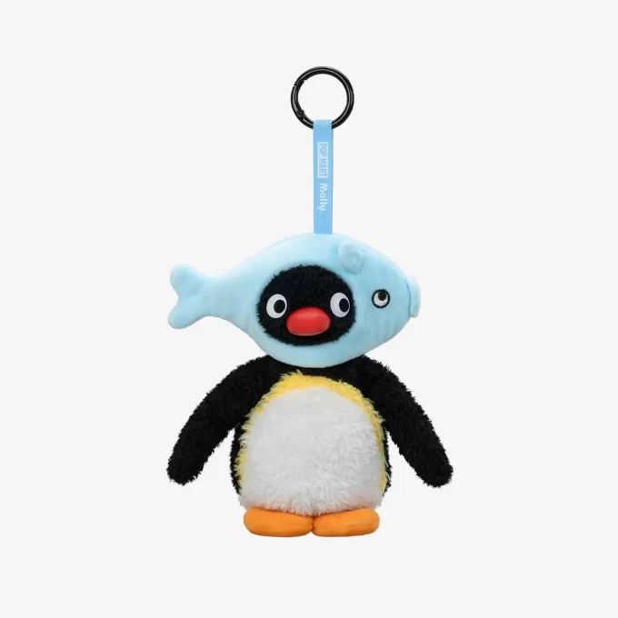 Caja sorpresa con colgante de peluche de vinilo de la serie Baby Molly × Pingu Happy Fishing Caja sorpresa con colgante de peluche de vinilo de la serie Baby Molly × Pingu Happy Fishing