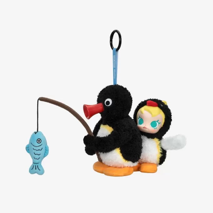 Caja sorpresa con colgante de peluche de vinilo de la serie Baby Molly × Pingu Happy Fishing Caja sorpresa con colgante de peluche de vinilo de la serie Baby Molly × Pingu Happy Fishing