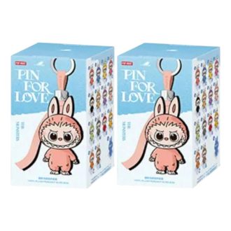 Caja sorpresa con colgante de peluche Labubu Pin for Love (N-Z) (2 cajas sorpresa)