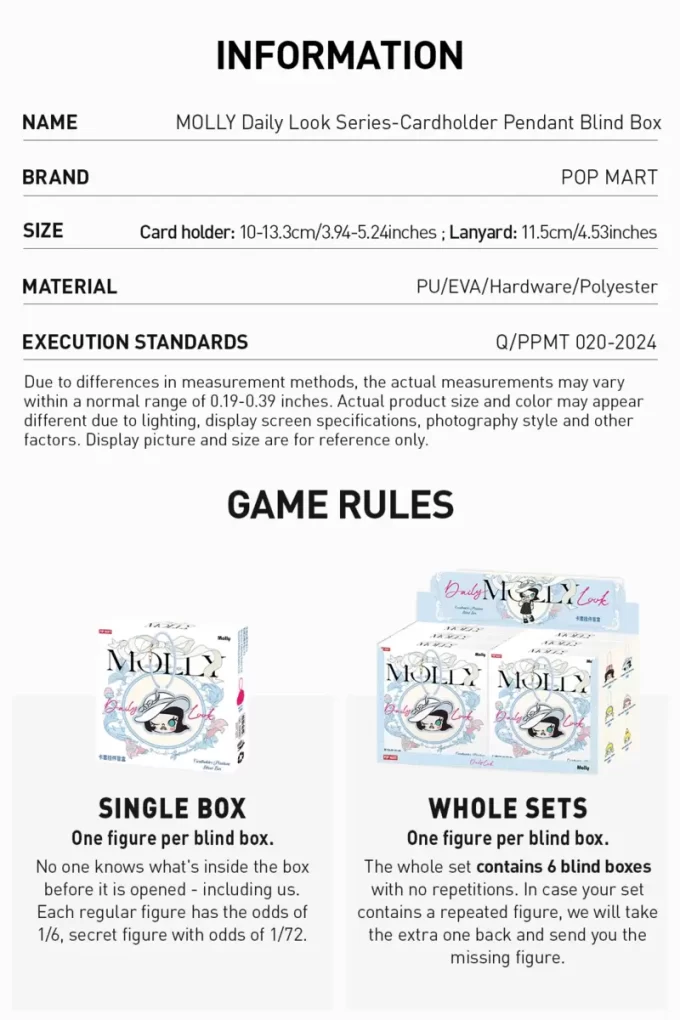 Caja sorpresa con colgante y tarjetero de la serie Daily Look de MOLLY Caja sorpresa con colgante y tarjetero de la serie Daily Look de MOLLY
