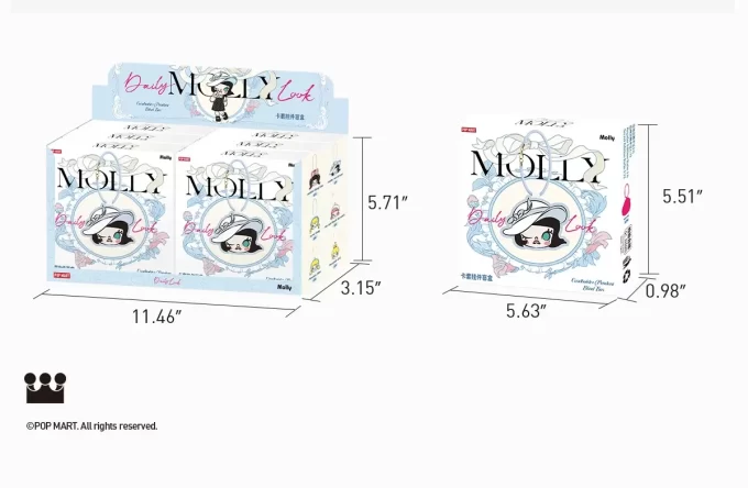 Caja sorpresa con colgante y tarjetero de la serie Daily Look de MOLLY Caja sorpresa con colgante y tarjetero de la serie Daily Look de MOLLY