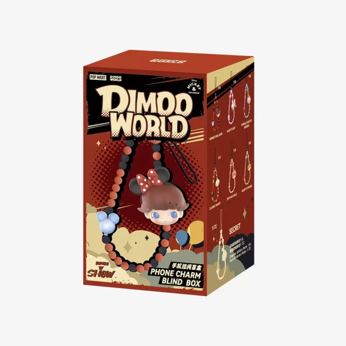 Caja sorpresa con cordón para teléfono móvil de la serie DIMOO WORLD × DISNEY Caja sorpresa con cordón para teléfono móvil de la serie DIMOO WORLD × DISNEY