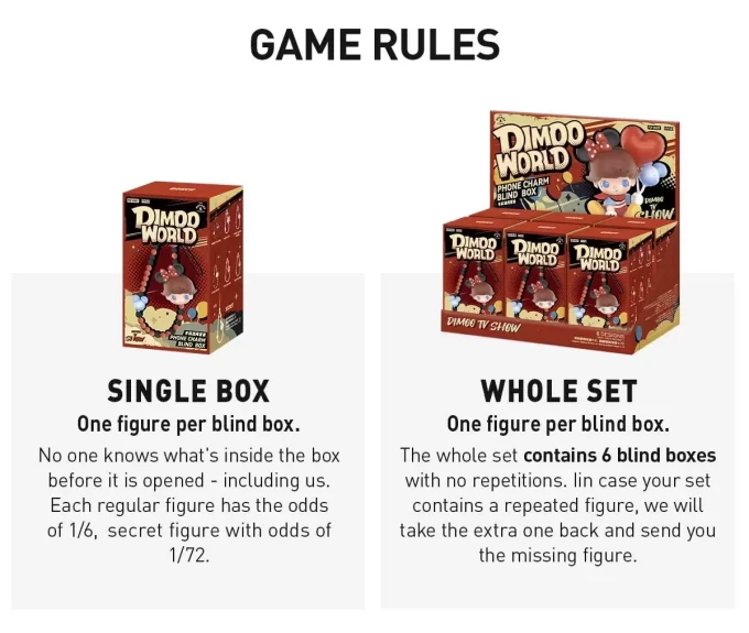 Caja sorpresa con cordón para teléfono móvil de la serie DIMOO WORLD × DISNEY Caja sorpresa con cordón para teléfono móvil de la serie DIMOO WORLD × DISNEY