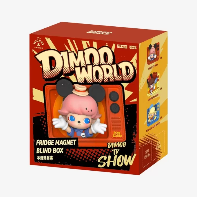 Caja sorpresa con imán para nevera de la serie DIMOO WORLD × DISNEY Caja sorpresa con imán para nevera de la serie DIMOO WORLD × DISNEY