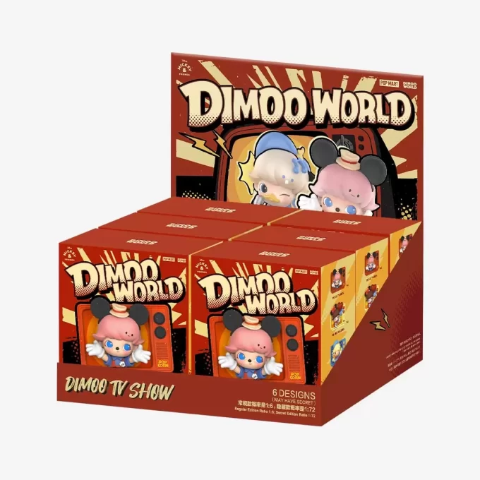 Caja sorpresa con imán para nevera de la serie DIMOO WORLD × DISNEY Caja sorpresa con imán para nevera de la serie DIMOO WORLD × DISNEY