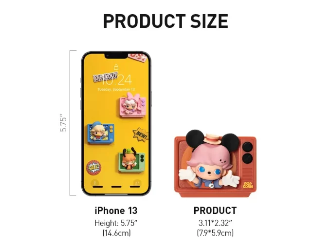 Caja sorpresa con imán para nevera de la serie DIMOO WORLD × DISNEY Caja sorpresa con imán para nevera de la serie DIMOO WORLD × DISNEY