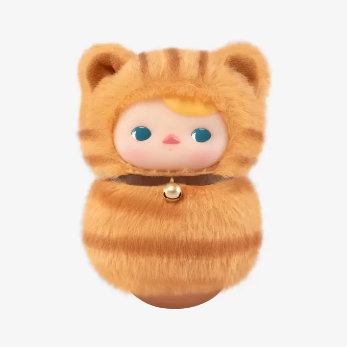Caja sorpresa de peluche de vinilo de la serie PUCKY Roly-Poly Kitty