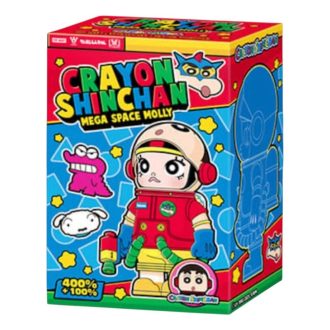 Caja sorpresa Mega Space Molly Crayon Shin-chan (100% y 400%, 1 caja sorpresa)