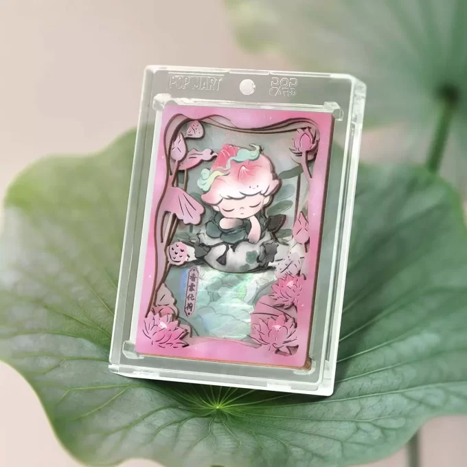 Colección de figuras y tarjetas de arte de la serie Historias en la Copa de DIMOO