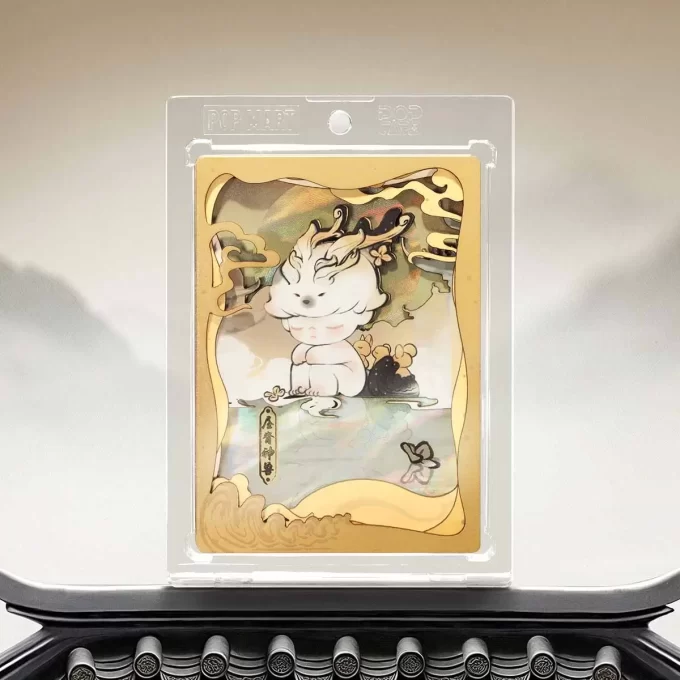 Colección de figuras y tarjetas de arte de la serie Historias en la Copa de DIMOO