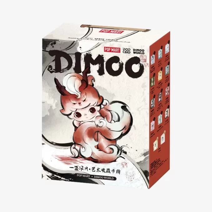 Colección de figuras y tarjetas de arte de la serie Historias en la Copa de DIMOO