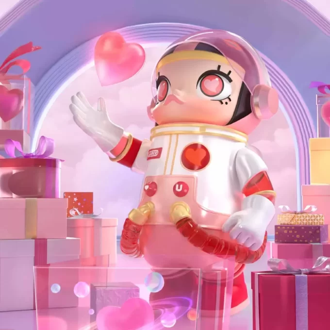 Colección MEGA 1000% SPACE MOLLY Latido del corazón Colección MEGA 1000% SPACE MOLLY Latido del corazón